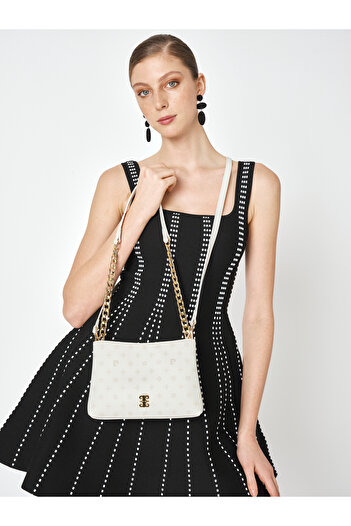 Pierre Cardin Bone Monogram Women's Crossbody Bag 05Po25Y1889