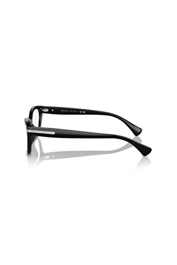 Ralph Lauren Ralph Woman Square Eyeglasses- Ra 7161u - Lense Size:53mm - Shiny Black