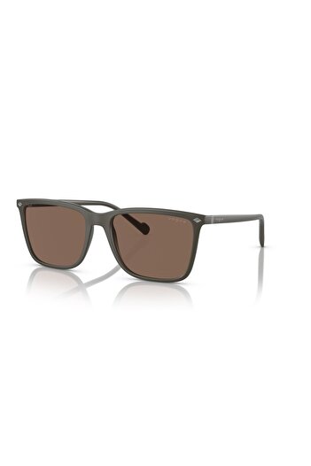 Vogue Man Pillow Sunglasses- Vo 5493s - Lense Size:56mm - Semi Matt Full Military Green