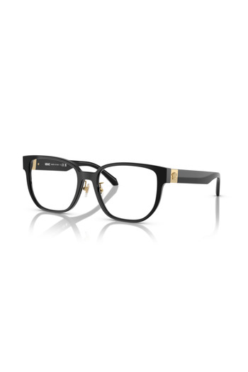 Versace Woman Square Eyeglasses- Ve 3360d - Lense Size:54mm - Black