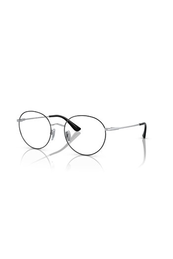 Vogue Woman Phantos Eyeglasses- Vo 4177 - Lense Size:50mm - Top Black/silver