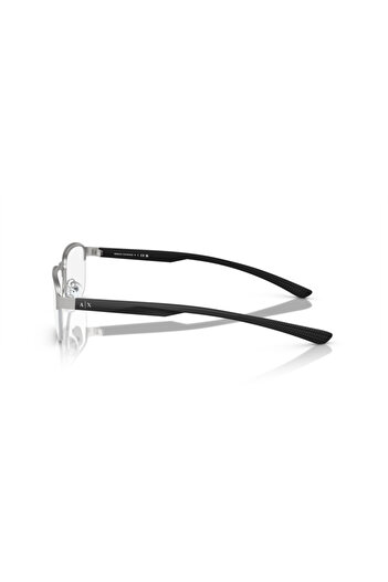Armani Exchange Man Pillow Eyeglasses- Ax 1061 - Lense Size:57mm - Matte Silver