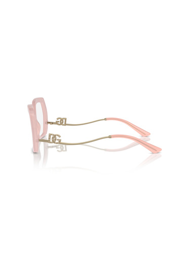 Dolce&Gabbana Dolce & Gabbana Woman Irregular Eyeglasses- Dg 3390b - Lense Size:56mm - Opal Rose
