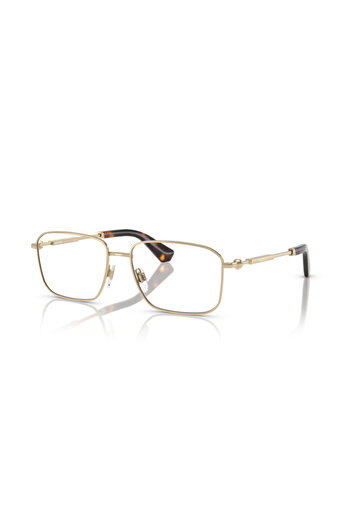 BURBERRY Man Rectangle Eyeglasses- Be 1389 - Lense Size:54mm - Light Gold