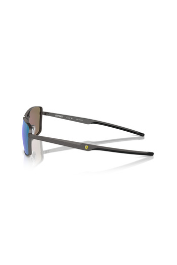 Scuderia Ferrari Ferrari Scuderia Man Rectangle Sunglasses- Fr 5001 - Lense Size:60mm - Dark Gunmetal