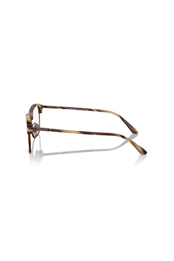 Giorgio Armani Man Rectangle Eyeglasses- Ar 7262 - Lense Size:54mm - Matte Brown Horn