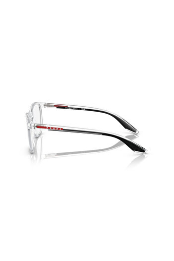 Prada Linea Rossa Man Square Eyeglasses- Ps 05pv - Lense Size:53mm - Crystal