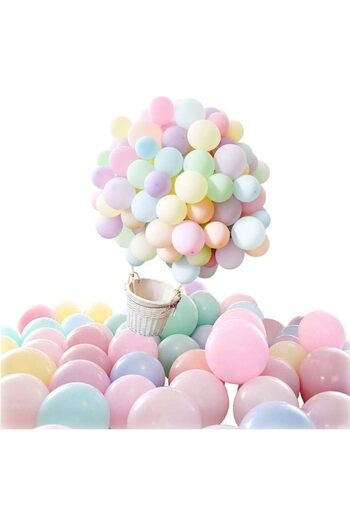 Generic 100 Piece Party Macaron Balloons For Birthday Party Baby Shower Party