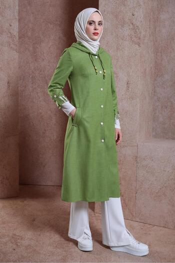 Alvina HOODED TRENCH COAT 10872