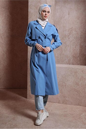 Alvina BELTED TRENCH COAT 10852