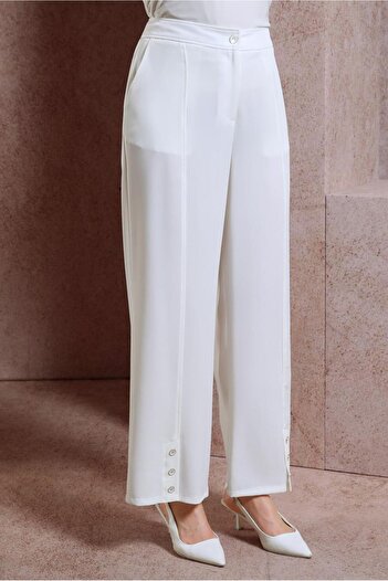 Alvina BUTTON DETAILED PANT 70552