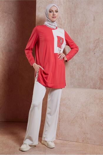 Alvina Tracksuit Set 44700 - with Embroidery Detail and Trousers