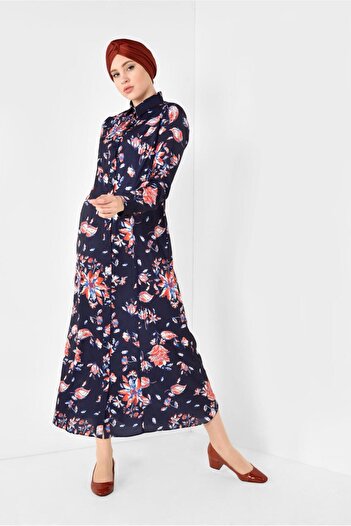 Alvina Floral Patterned Long Tunic 4940