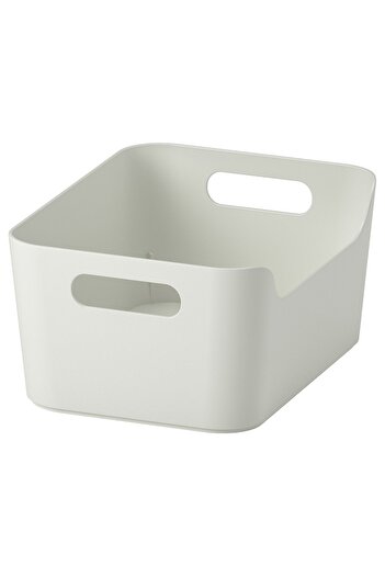 IKEA UPPDATERA White Box - 24x17 cm, Sturdy Storage Solution for Home and Office