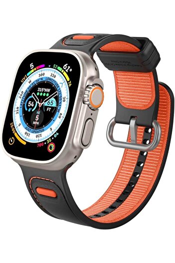 Spigen Caseology Athlex Band Apple Watch Band for ULTRA 2/Ultra/10/9/8/SE2/7/6/SE/5/4/3/2/1 - Active Orange