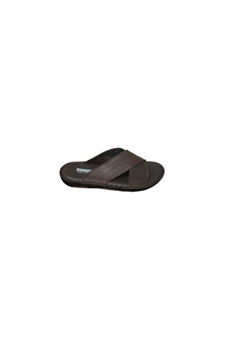 Handmade Men's Natural Leather Slippers; Handmade Men's Natural Leather Sandals with Leather Sole