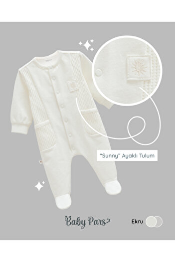 Baby Pars Baby Boy Footed Jumpsuit