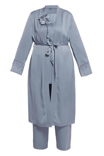 Alvina Suit with Three Pants and Belt 30434