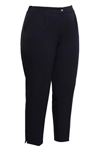 Alvina High Waist Large Size Trousers - 70705
