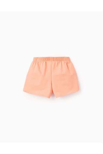 Ziddy Jersey Shorts for Baby Girls 'Wild & Free', Coral