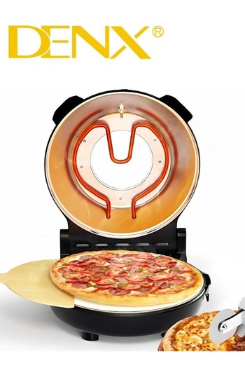 Denx Electric Arabic Bread and Pizza Maker – 40cm, 2200W  DX2099