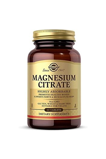 Solgar Magnesium Citrate Tablets 60S