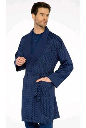 Pijalüx Pijalux Men's Satin Woven Jacquard --Single-- Robdöşambr 31021