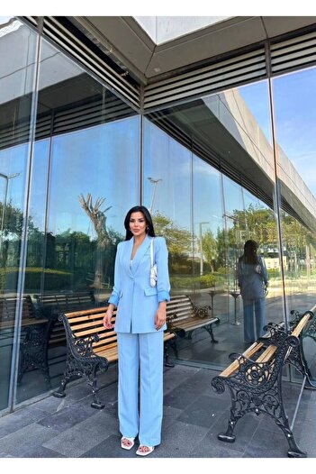 Ekim Store Single Button Double Blazer Suit