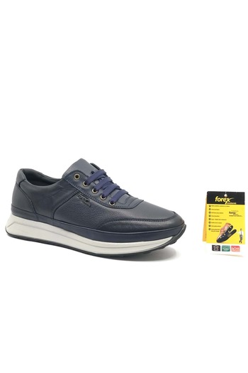 Kids Club Shoes Forex 3039 Dr.Tavsiyeli Справжня шкіра Чоловічі повсякденні черевики СИНІЙ