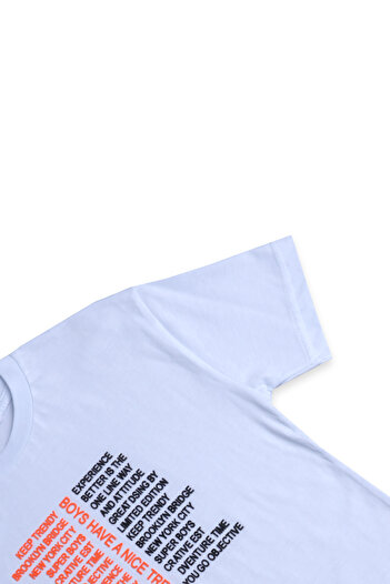 ALG KİDS Trendy Text Print T-Shirt