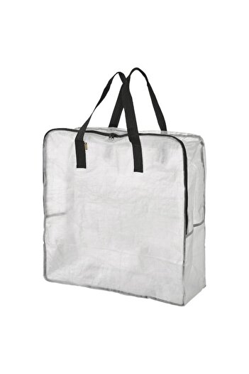 IKEA DIMPA Storage Bag (Transparent, 65x22x65 cm) – Durable & Spacious Storage Solution