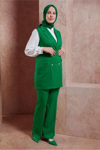 Alvina BELTED VESTED PANT SET 44454