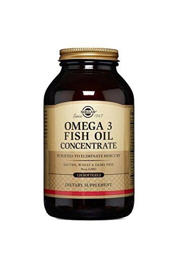 Solgar , Omega-3 Fish Oil Concentrate, 120 Softgels