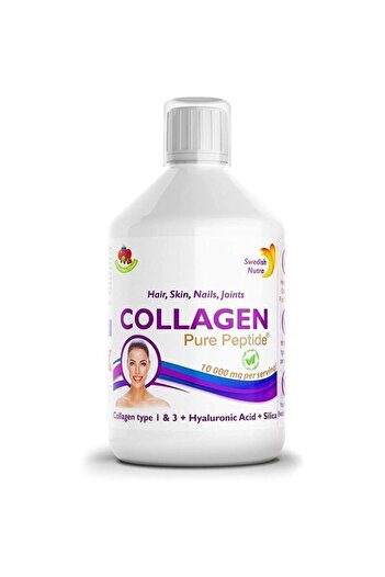 Swedish Nutra Collagen Pure Liquid Peptide (FISH) - 500ml,10000mg