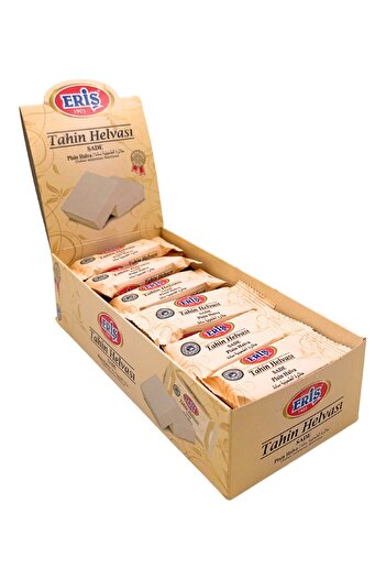 Eriş Helva 20 g Plain Tahini Halva with 24