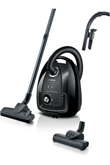 Bosch Bosch Series 4 Bagged Vacuum Cleaner, Black BGL38BA3GB