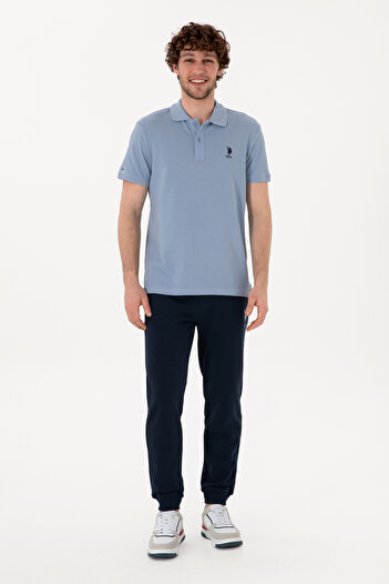 U.S. Polo Assn. Erkek Slim Fit Lastikli Paça Lacivert Eşofman Altı 50298047-VR033