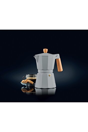 Ambition Filter coffee maker, 6 cups, 300ml, grey, Natural