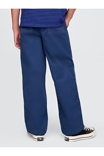GAP Erkek Çocuk Mavi UltraSoft  Khaki Pantolon