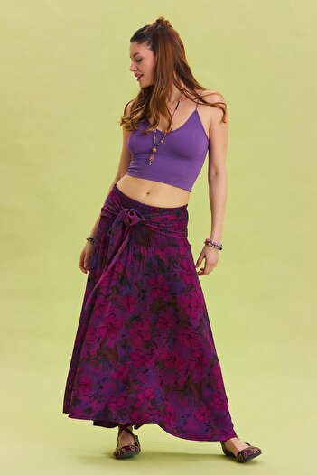 Los banditos Casual Asymmetrical Skirt