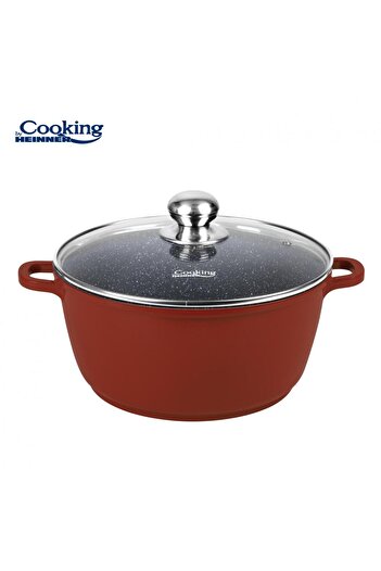 Cooking by Heinner CAST ALUMINUM CASSEROLE+LID 40X17.5 CM, 18.6L, CALABRIA