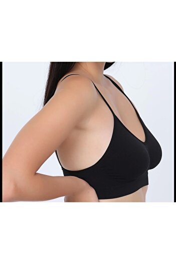 Sistina Black Lcr Bustier Bra Corset - 720