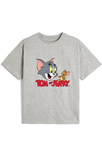 makiteks Unisex Disability Tshirt 5-14 Years Old, Tom Jerry Quality Cotton Combed