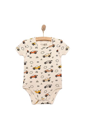 ebebek Hello Baby HelloBaby Araba Desenli Kısa Kol Body