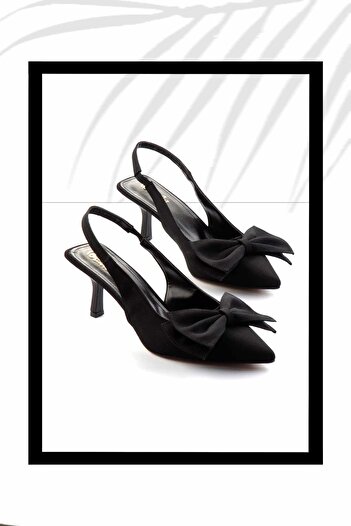 Bambi Black Women's Classic Heeled Shoes K01671666038
