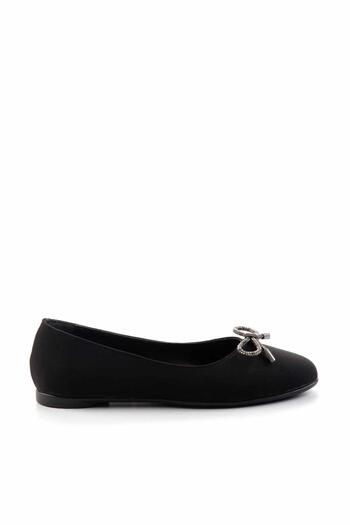 Bambi Black Platinum Women's Ballerina Ballerina K01823016301