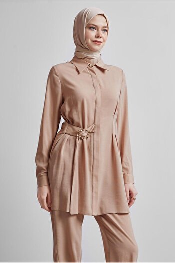 Alvina Shirt Leg Trousers Suit 45348