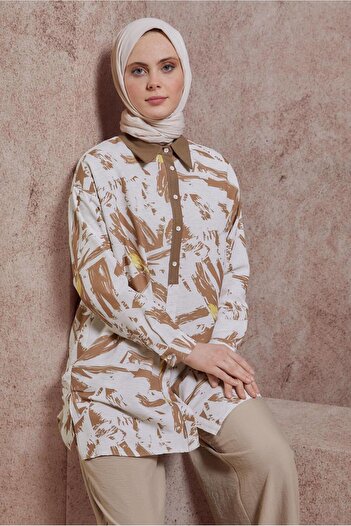 Alvina PATTERNED TUNIC 44551