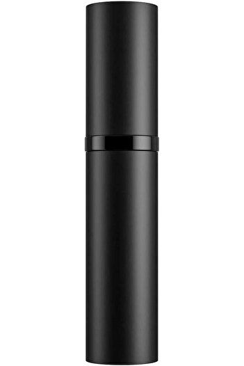COOYA Refillable Perfume Bottle, Mini Portable Perfume Empty Atomizer with Fine Spray Pump, 5ml (Black）