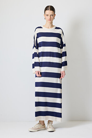 Touché Privé Striped Knitwear Dress